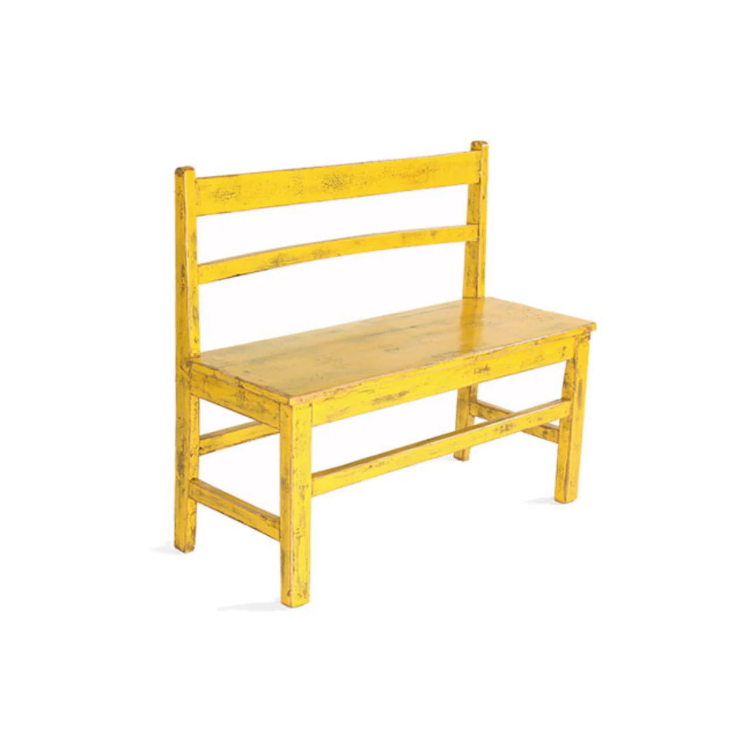 Mini Wooden Bench - Various Colors - Image 5