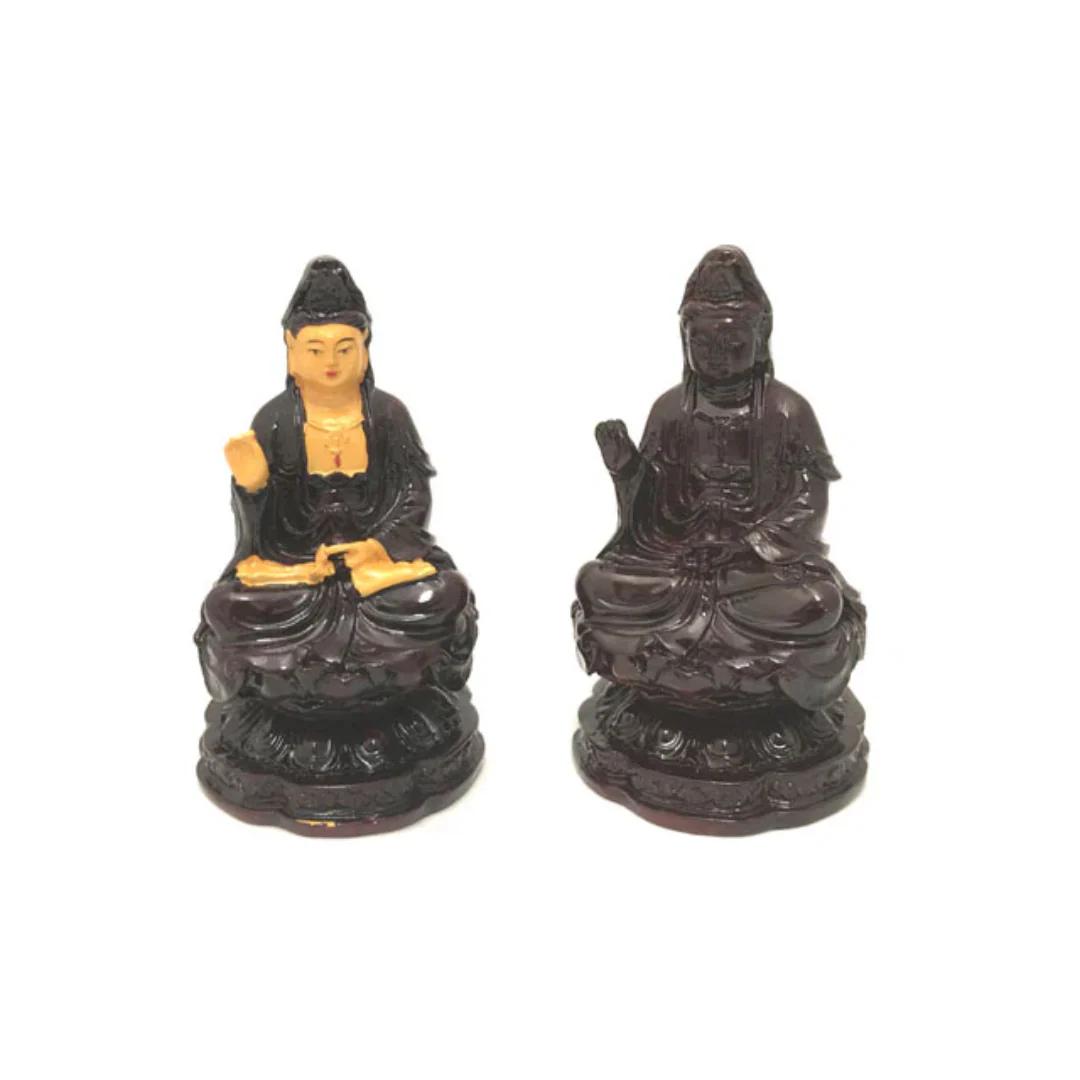 Sitting Guan Yin Figurine - Image 2