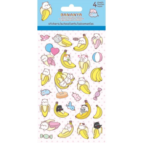 Bananya Stickers