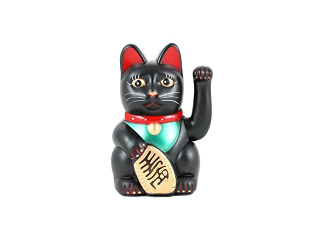Battery Powered Waving Lucky Cat 7" - Image 4