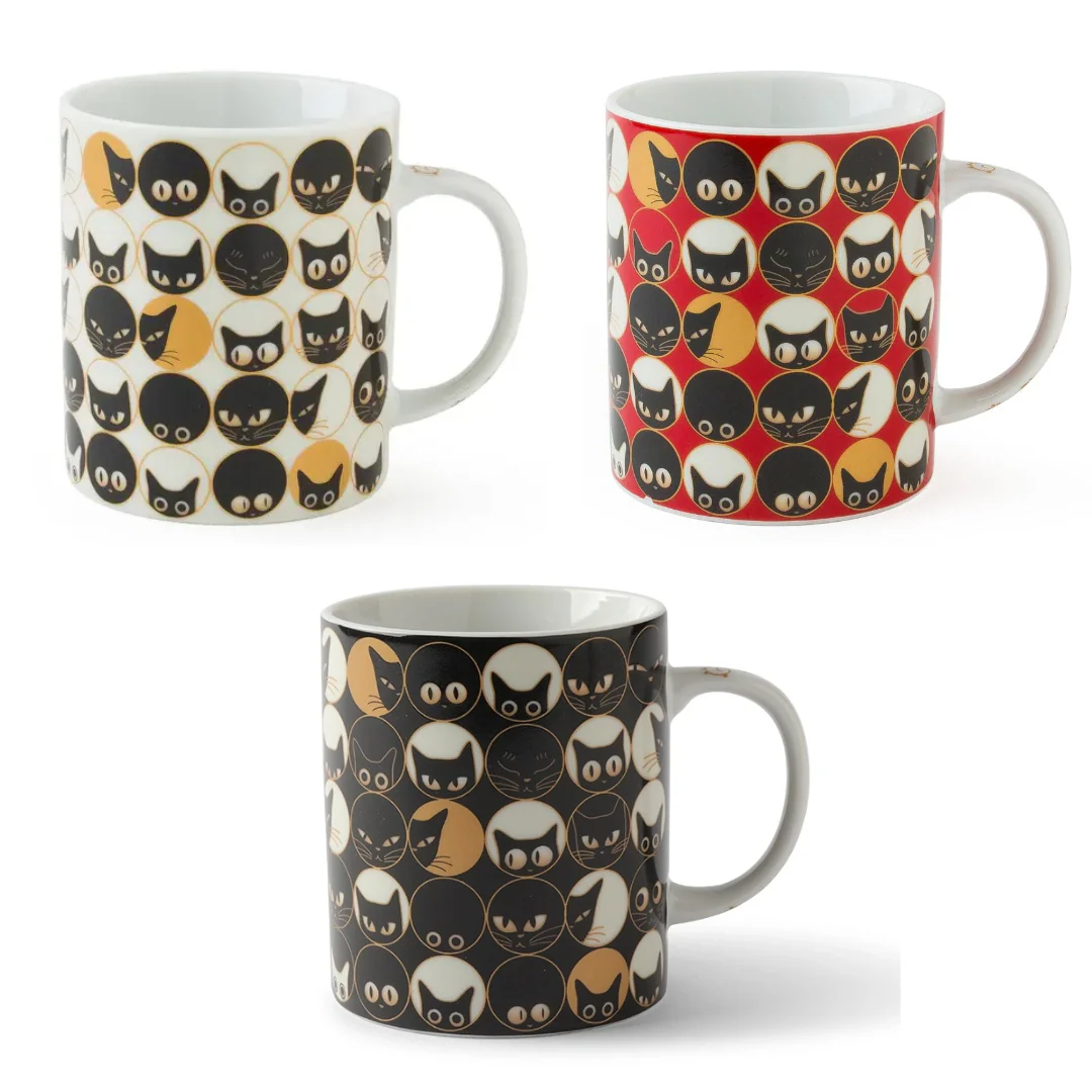 Cat Eyes Mug (Various Colors)