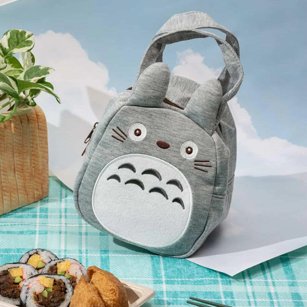 Die Cut Lunch Bag - Totoro (Grey)