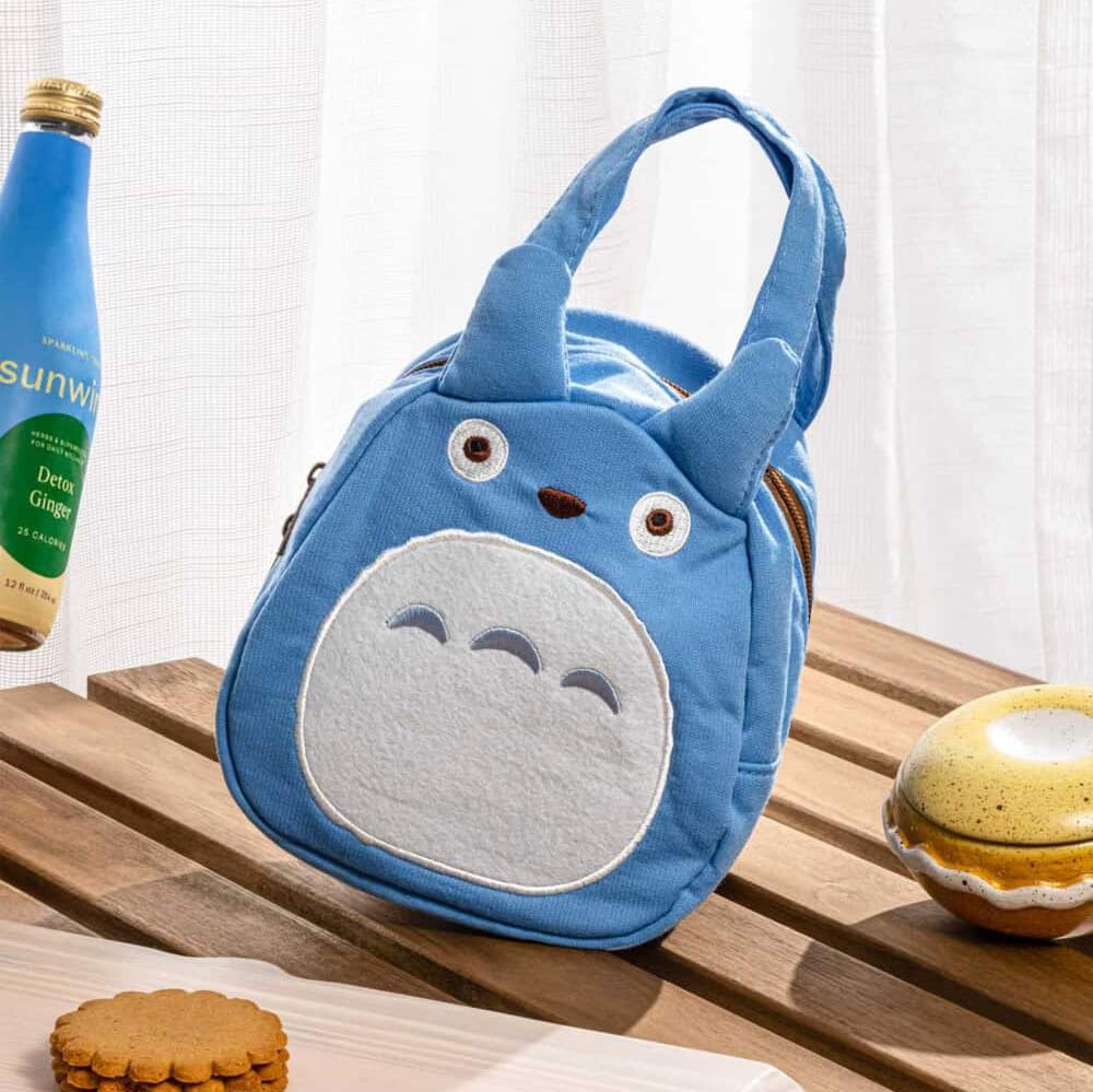 Die Cut Lunch Bag - Totoro (Blue)