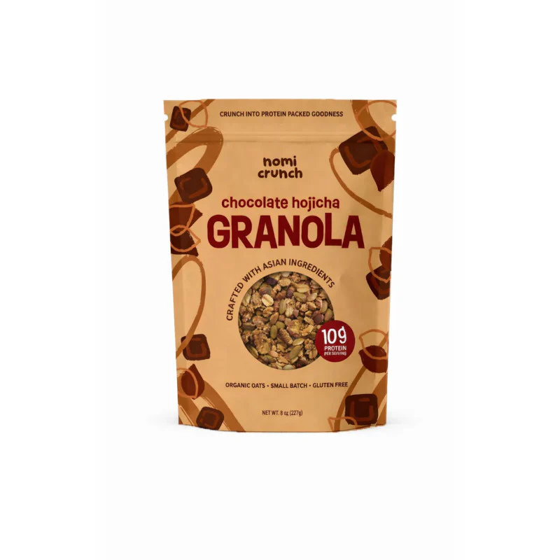 Nomi Crunch Granola - Chocolate Hojicha