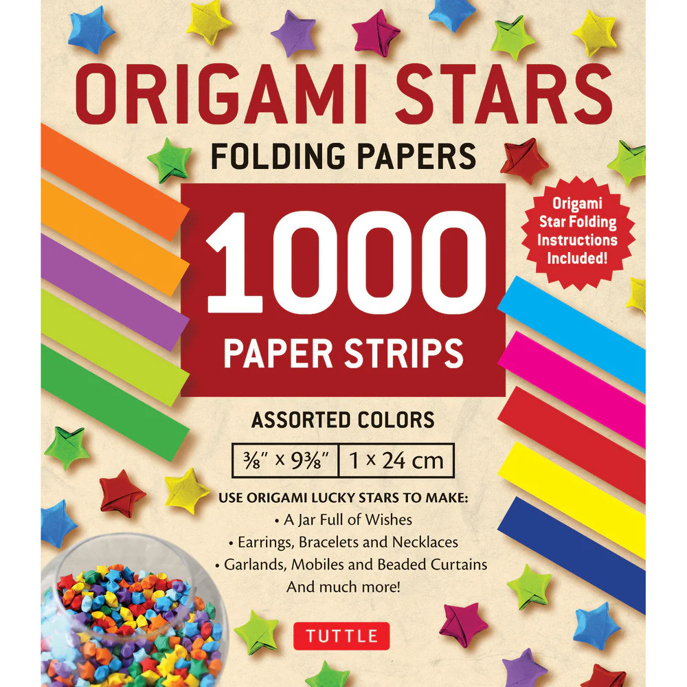 Origami Stars Papers 1,000 Paper Strips