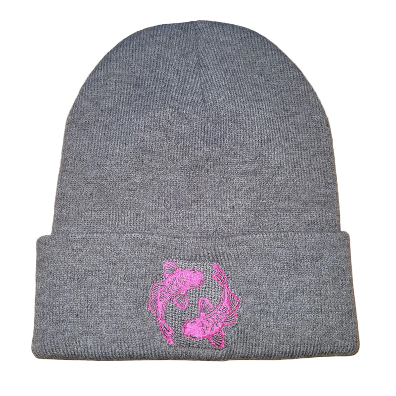 Pearl River Mart Knit Beanie - Gray