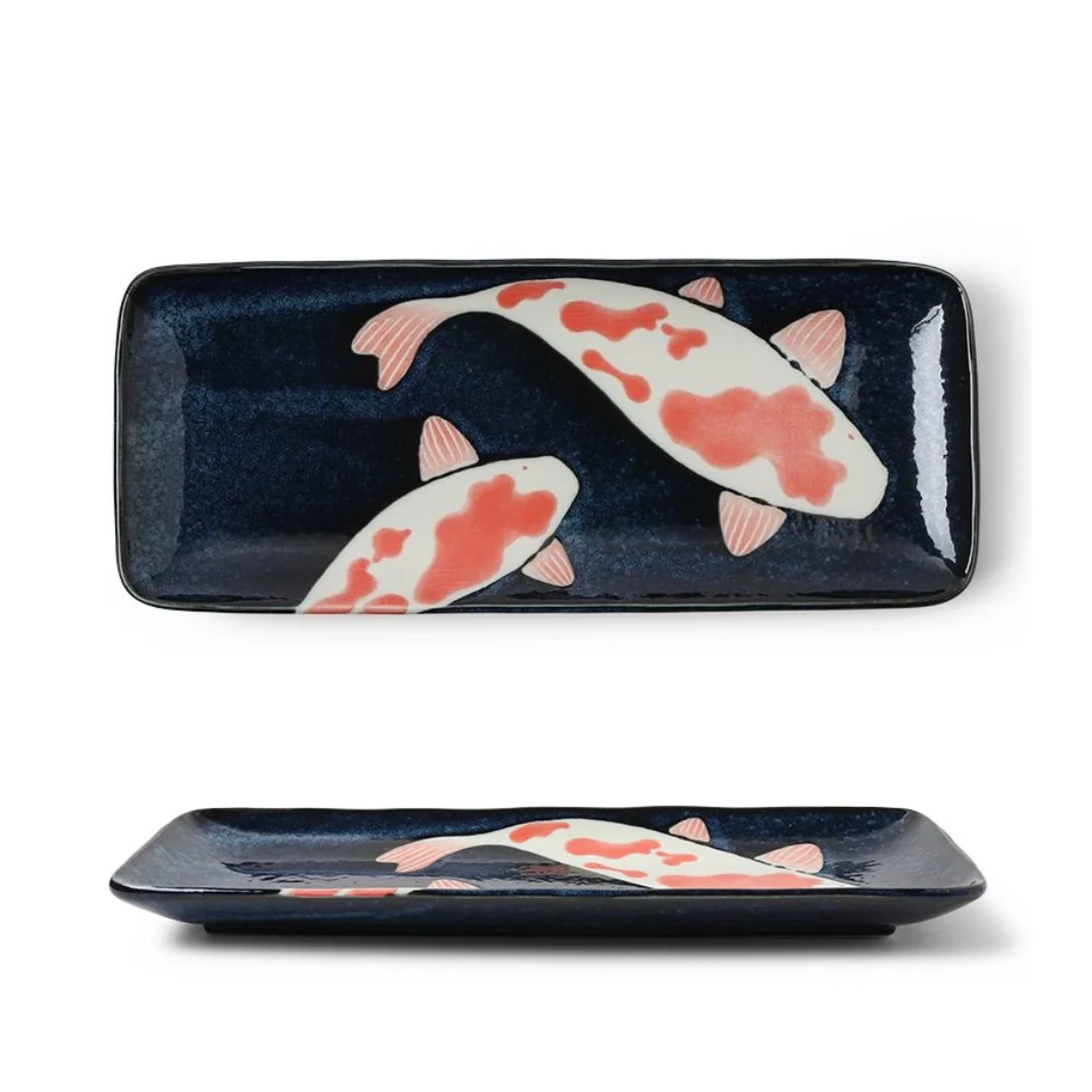 Namako Koi Rectangle Plate