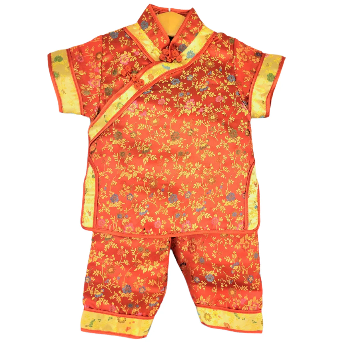 Kids Short Sleeve Daisy Brocade Outfit