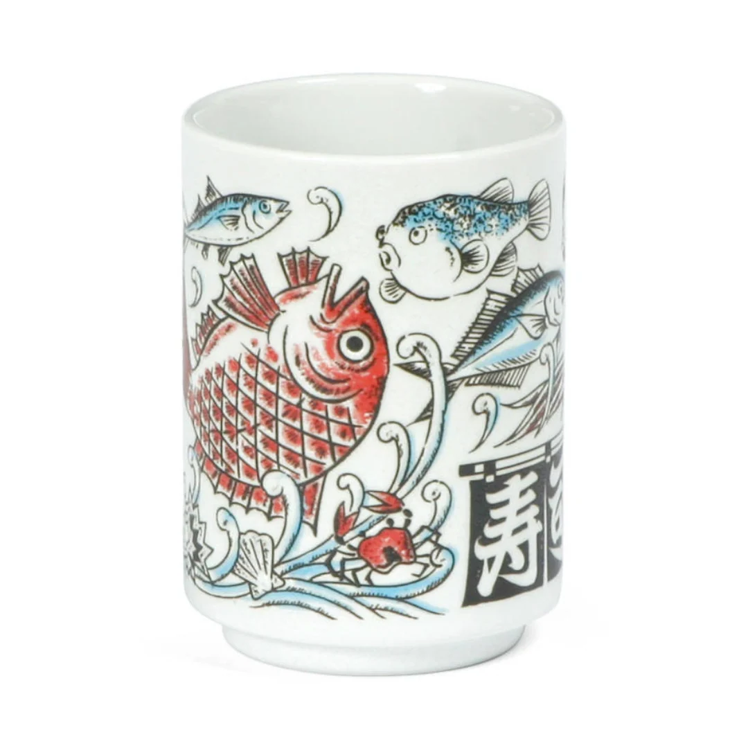 Sushi Fish Teacup