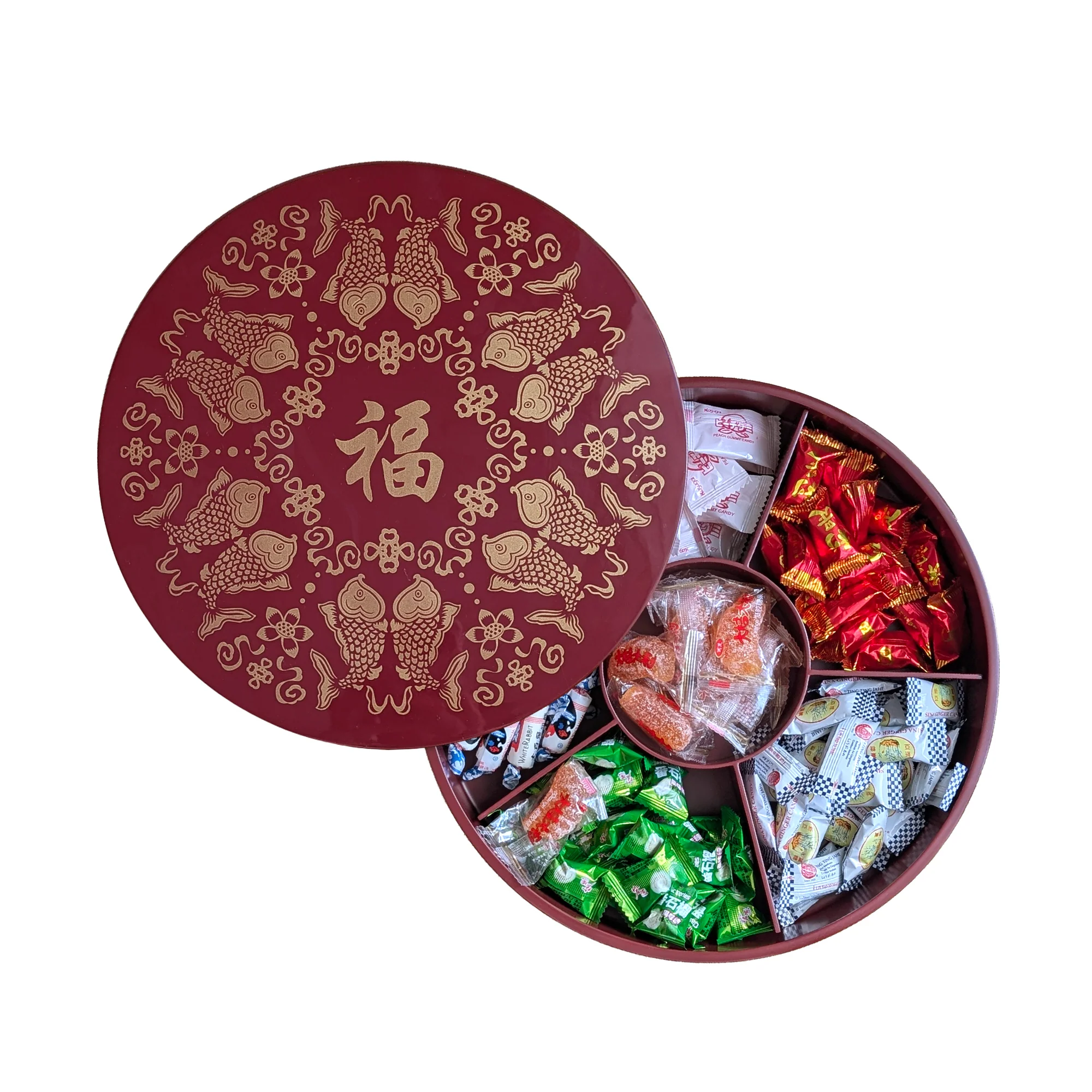 Togetherness Tray with Double Fish Design (12 Inches)