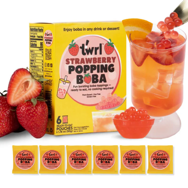 TWRL Strawberry Popping Boba - Image 2