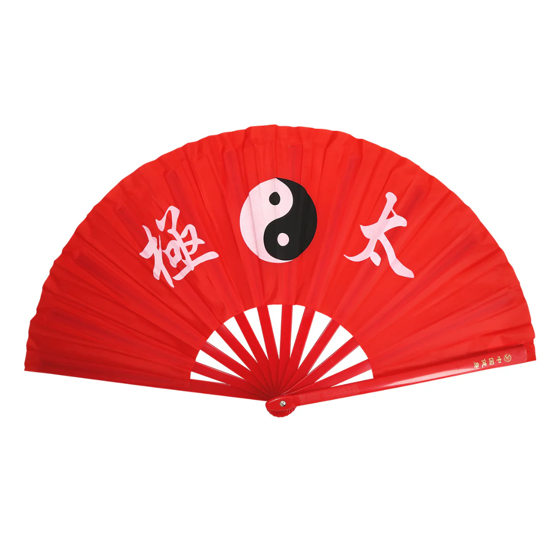 Yin Yang Tai Chi Fabric Fan - Image 2